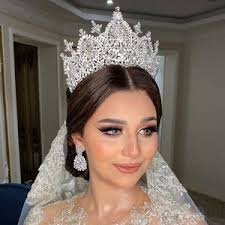 Wedding Tiaras Bridal Tiara, Crown, High Crystal Tiara, Bridal Diadem,  Silver Tiara, Crown, Clear Crystal Bridal Diadem Crystal Tiara Crown