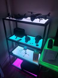 Light Up Floor Shelf From Www Barchefs Com Light Up Bar Shelves Portable Bar