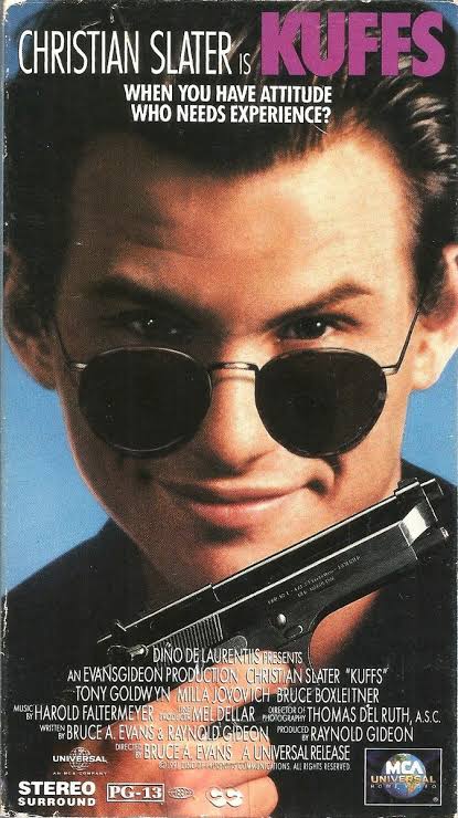 Kuffs VHS 1992 Christian Slater Tony Goldwyn Milla Jovovich Action Comedy  PG-13 96898124539| eBay
