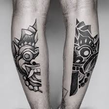 Traditional Indonesian Barong By Charlie Rose Tattoo Canggu Bali Tattoos Rose Tattoo Charlie Rose