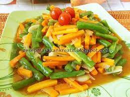 Resep Tumis Buncis Wortel Enak Serasi Resep Wortel Resep Masakan Sehat Resep Tumis