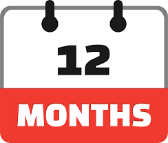 12 Months Icon SVG Vector & PNG Free Download | UXWing
