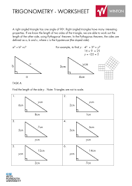 trigonometry worksheet