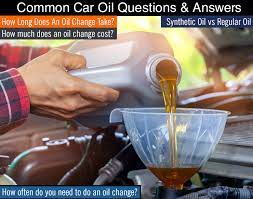 This translates to a cost of about $120 per year. Q A How Long Does An Oil Change Take More Common Oil Questions