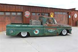 1963 Chevrolet C-10 Custom Pickup - Side Profile - 138348 Rat Rod Rat Rods Truck 1963 Chevy Truck