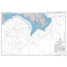 Admiralty Chart 3857 Southern Approaches To The Mississippi River