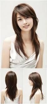 2021 Latest Long Layered Hairstyles Korean In 2021 Asian Long Hair Long Hair With Bangs Asian Haircut