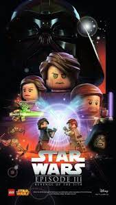 Ap22 Starwars Lego Episode 3 Revenge Of The Sith Art Film Star Wars Movies Posters Star Wars Poster Lego Poster