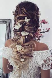 20 Stunning Wedding Hairstyles That Will Take Your Breath Away Belle The Magazine Romantic Wedding Hair Long Hair Styles Bride Hairstyles