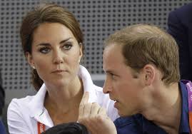 Kate and William at the cycling