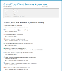 Access The Agreement History And Audit Reports