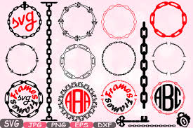 Download Arrow And Chain Circle Frame Svg Silhouette Cutting Files Round Arrows Love Monogram Border Bogo Tribal Frames Abc Valentine Arrows 654s By Hamhamart Thehungryjpeg Com