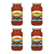 Amazon.com : Tuttorosso Organic Roasted Garlic Pasta Sauce, Gluten Free and  No Sugar Added, 24 Ounce Jars, 4-Pack : Grocery & Gourmet Food