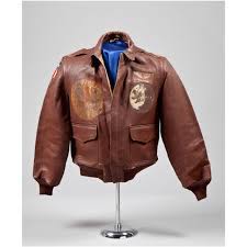 Pin On Leather Flight Jackets