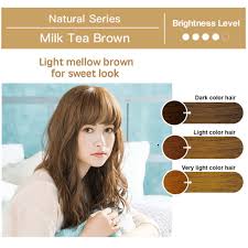 Black tea for hair dye is an herbal natural tea rich in tannin as well. Liese Creamy Bubble Hair Color Milk Tea Brown Shopee Philippines