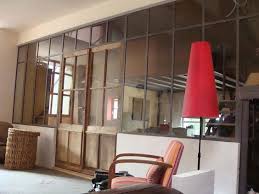 Cloison En Fer Forge Type Atelier Separation Cuisine Salon Maison Industrielle Deco Interieure