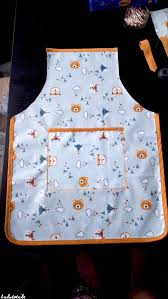 Tuto Couture Le Tablier De Cuisine Peinture Jardinage De Lalutine Tablier Cuisine Tablier Enfant Tablier Cuisine Enfant
