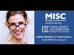 4/16, Sean Munson, "From Personal Data to Personal Health: Designing for  Goals and Collaboration”