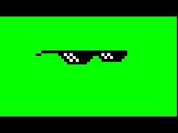 Chroma Key Lentes Thug Life Youtube In 2020 Greenscreen Chroma Key Green Screen Video Backgrounds