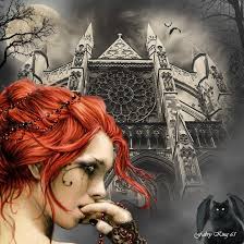 Victoria Frances Gothic Night By Fabryking61 On Deviantart Victoria Frances Fantasy Art Illustrations France Art