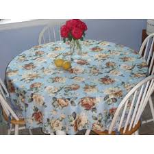 Type the product name and item # into the search box } basic rectangular tablecloth table linens,29334; Tablecloth 70 Inch Round Linen Floral Polyester Blue Walmart Com Walmart Com