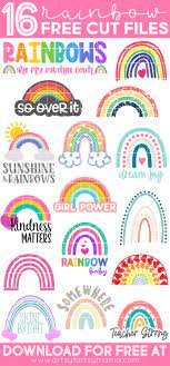 Download Dream Big Rainbow Onesie With 16 Free Rainbow Cut Files Artsy Fartsy Mama