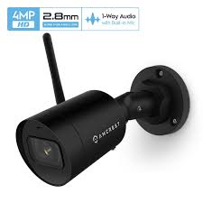 And they don't stop at home security, either. Amcrest Smarthome 4mp Outdoor Wifi Camera Bullet 4mp Outdoor Security Camera 98ft Night Vision Built In Mic 101 Fov 2 8mm Lens Microsd Storage Ash42 B Black