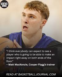 Cooper Flagg is expected to be the No. 1 pick in Wednesday's NBA Draft, and  the Newport, Maine, native is ready to make an immediate impact in the  league. @srayhewitt chatted with