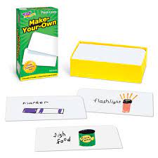Here's what you need to do Trend Enterprises T 53010 Flash Cards Make Your Own 100 Box Learning Education Toys Games Pogrebnoneven Rs