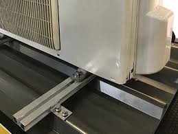 Even though package air conditioner unit is located outside or on top of the roof, it needs an air distribution system, control connection and. Hvac Aircon Clamps And Brackets No1 Roofing And Building Supplies