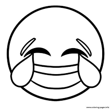 Print Emoji Laughing Face With Tears Of Joy Coloring Pages Emoji Coloring Pages Easy Coloring Pages Cute Coloring Pages