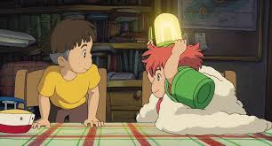 One day, amid the detritus brought in with the tide, he stumbles upon a little goldfish. Ponyo 2008 360p 480p 720p Hindi English Dual Audio