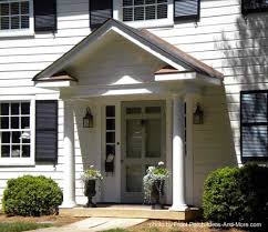 Front Porch With Gable Roof Design Portico Design House Porch Design Porch Design