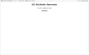 New names are added every week! Oc Aesthetic Generator Perchance