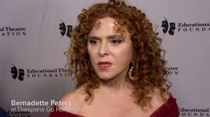 February 28, 1948) is an american actress, singer and children's book author. Bernadette Peters For Theatreinourschools Youtube