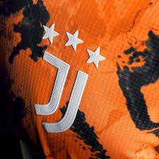 Juventus could not have strayed more from their traditional logo than the stylized j that they presented today…that is the point! Juventus Launch Vibrant Orange Adidas Third Shirt For 2020 21
