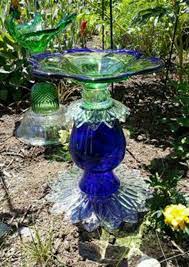 Craft Ideas Glass Garden Art