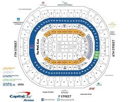Capital One Arena Seating Charts Capital One Arena In Arena