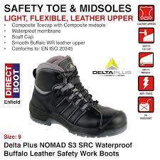 Delta plus white safety clogs shoes sbea src. Delta Plus Nomad S3 Src Waterproof Buffalo Leather Safety Work Boots