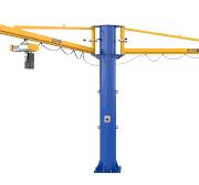 Low-cost and practical pillar jib cranes for small spaces | OMIS