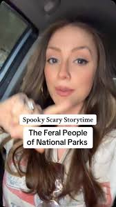 This spooky scary storytime is secondhand from a bartender named Sandra who  met a guy called “the tracker” at a dive bar in Wyoming, who told her about  the feral people of