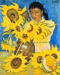 'the flower seller' was created by diego rivera in art deco style. Kicking Bull Gallery On Twitter Mexican Artists Mexican Art Diego Rivera Paintings
