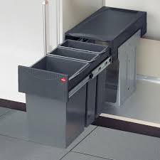 Terzett Hailo As Terzett 15 7 7 Dark Grey 3666191 Hailo Einbautechnik Installing Cabinets Trash Can Storage