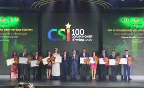 Công bố top 100 nghiệp bền vững tại Việt Nam năm 2022