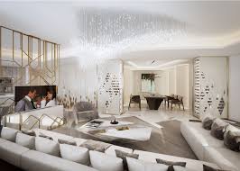 Porsche Tower Miami Ev Dekoru Oturma Odasi Evler