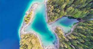 Wie wir das wetter für den ausflug zu den wasserfällen? Rundwanderung Um Den Eibsee Die Deutsche Karibik Home Of Travel