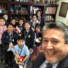 What a joy it was to have lunch with these 10 terrific students. Each  month's group is unique but I am always so proud of their positive  attitudes and the love they