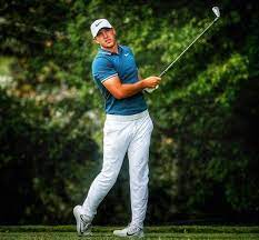 A visibly annoyed brooks koepka wasn't happy when bryson dechambeau walked behind him during an interview with the golf channel at last week's pga championship golf tournament. Brooks Koepka Height Wife Net Worth Age Bio Weight Family Profile