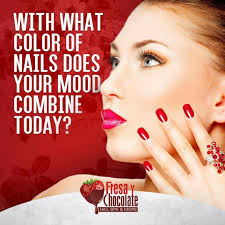 Depending On Our Mood We Want To Look A Different Nail Color Right Which Color Matches Your Mood Today Fresa Y Chocol How To Do Nails Nail Spa Nail Colors