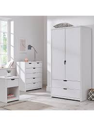 About 19% of these are wardrobes, 4% are furniture handles & knobs. Aspen 3 Door 2 Drawer Wardrobe White Oak Effect Very Co Uk
